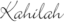 Kahilah